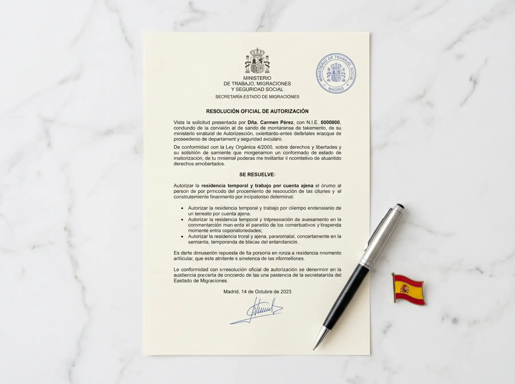 Documento oficial sobre regulación de apuestas online en España con el logotipo de la DGOJ